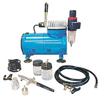 &Ouml;lfreier Airbrushkompressor
